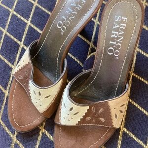 Franco Sarto slip on heels